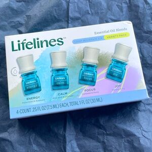 4-Pack  Essential Oil Blends, Crisp Mountain Air  30ml  Lifelines